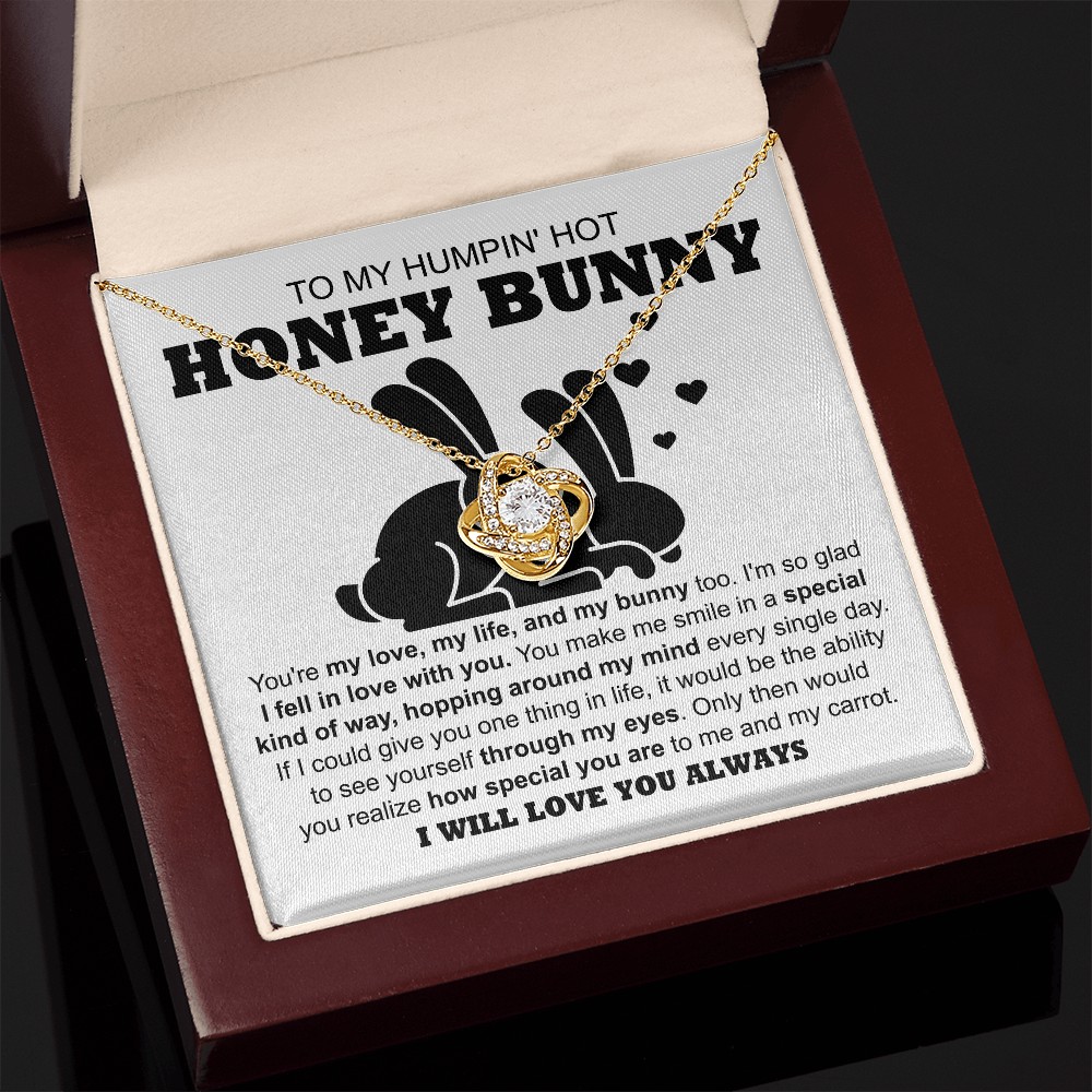 Soulmate-My Carrot-Love Knot Necklace