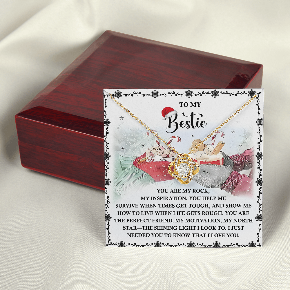 Best Friend-My North Star-Love Knot Necklace