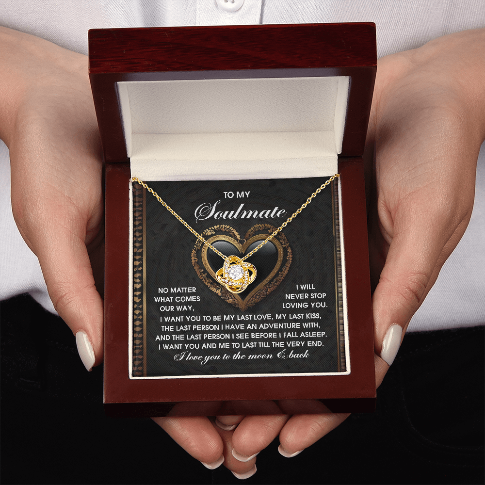 Soulmate: The Very End-Love Knot Necklace