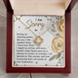 I'm Sorry-Amazing Woman-Love Knot Necklace