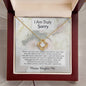 I'm Sorry-What I said-Love Knot Necklace