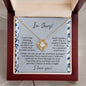 I'm Sorry-Through My Eyes-Love Knot Necklace