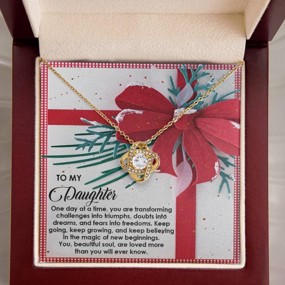 Gift for Daughter:Beautiful Soul-Love Knot