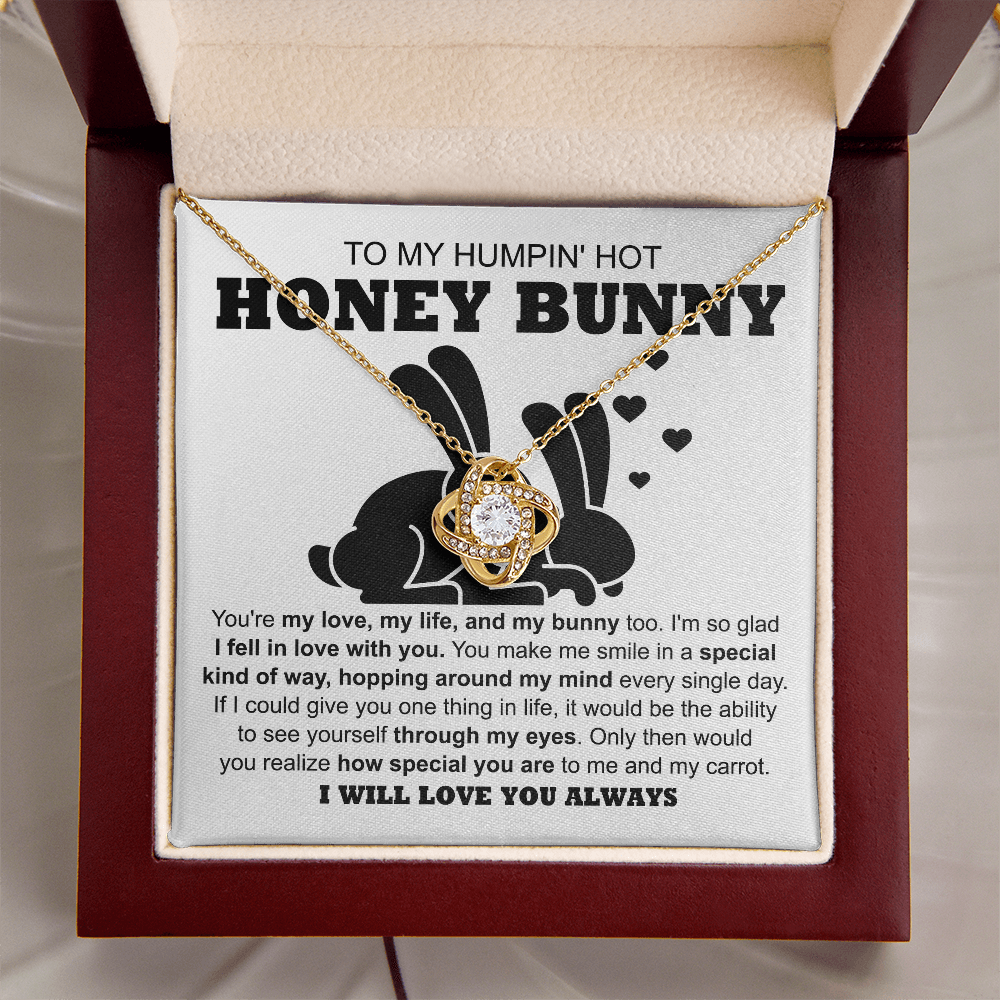 Soulmate-My Carrot-Love Knot Necklace