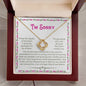I'm Sorry-A Better Person-Love Knot Necklace