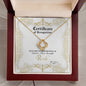 Gift for BRIDE-Certificate of Achievement-Love Knot