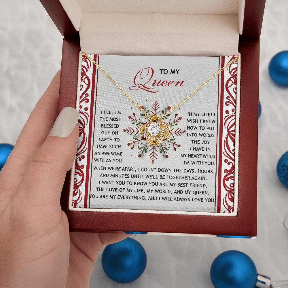 Soulmate-Together Again-Love Knot Necklace