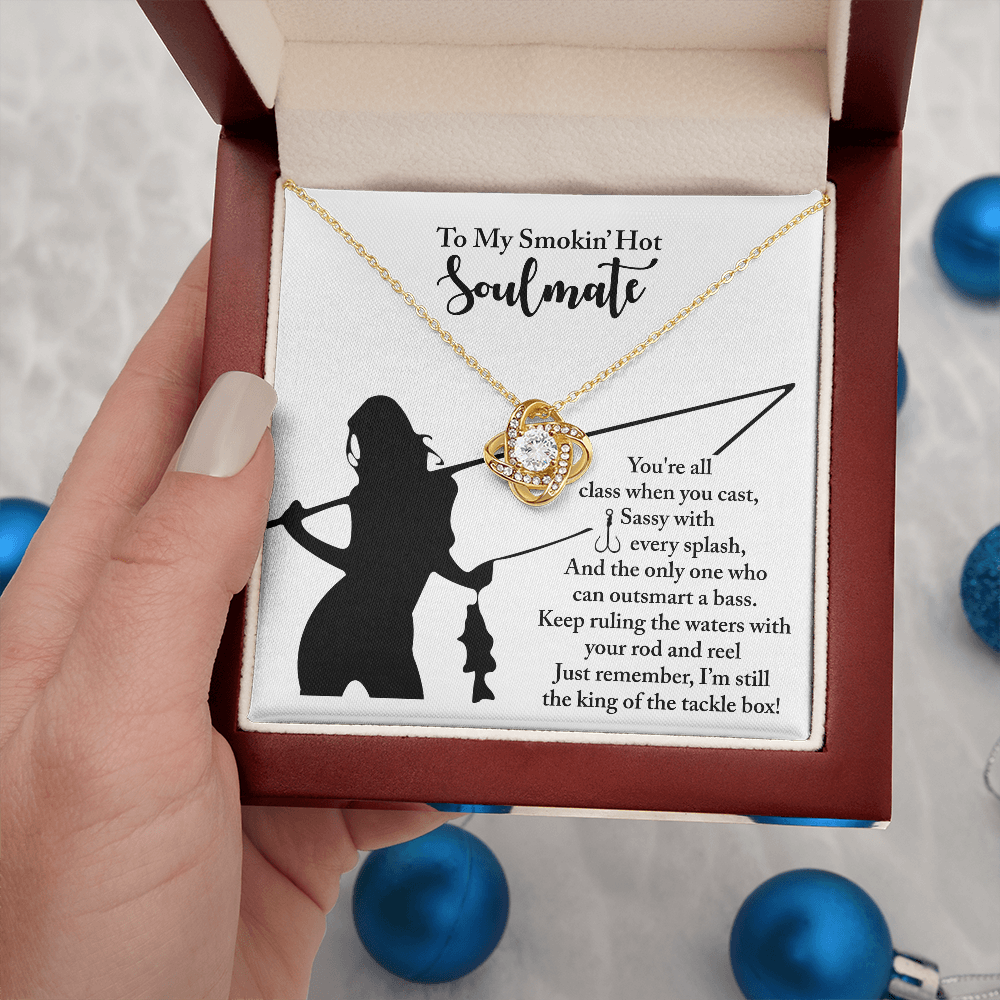 Soulmate:Ruling The Water-Love Knot Necklace