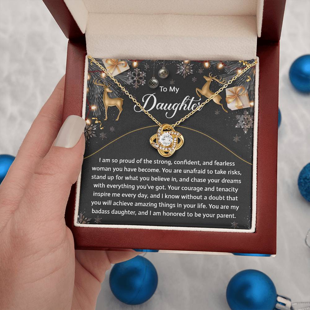 Gift for Daughter:Amazing Things-Love Knot