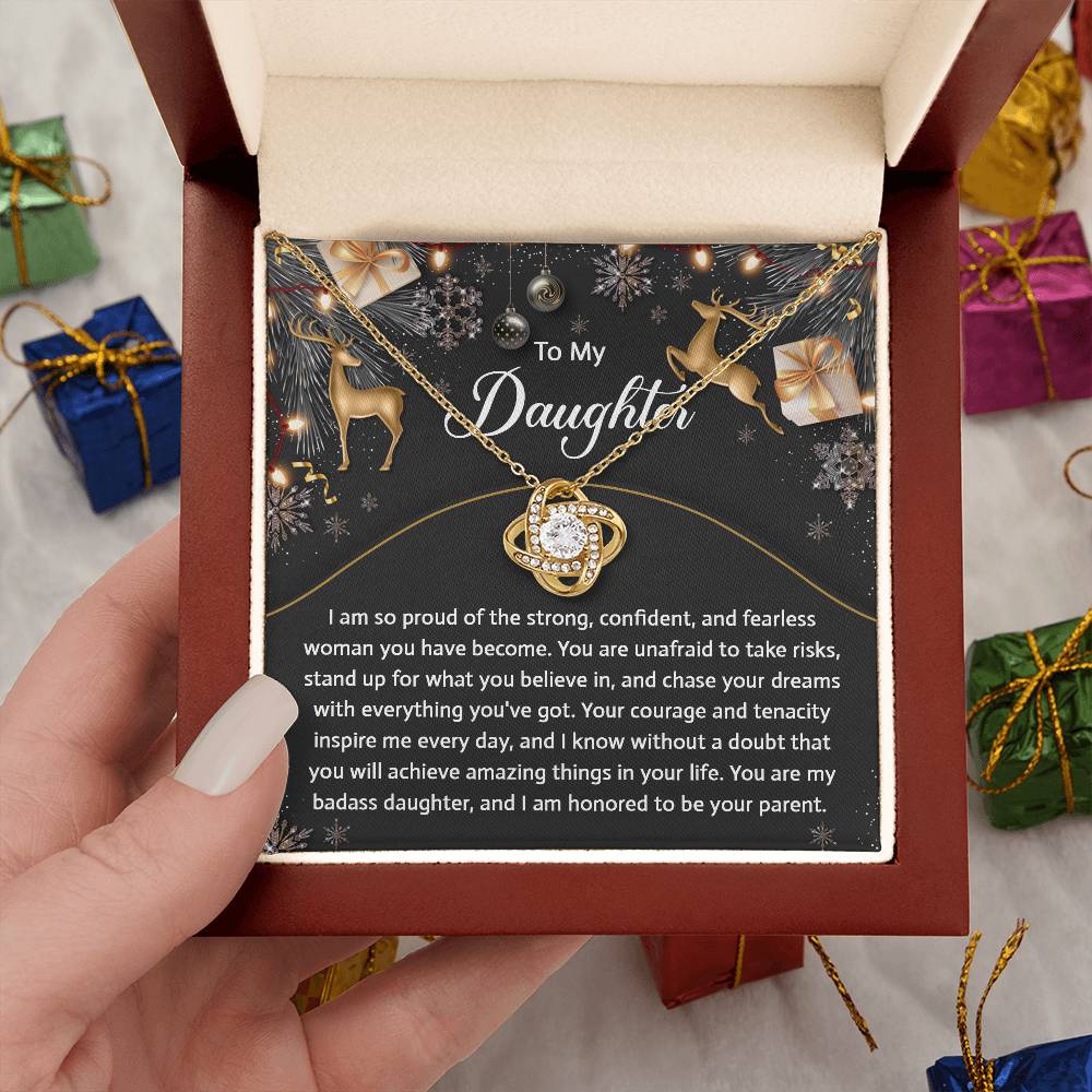 Gift for Daughter:Amazing Things-Love Knot