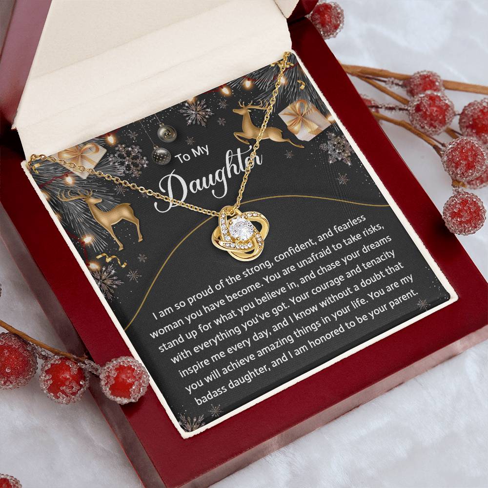 Gift for Daughter:Amazing Things-Love Knot