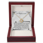 I'm Sorry-Angry With Me-Love Knot Necklace