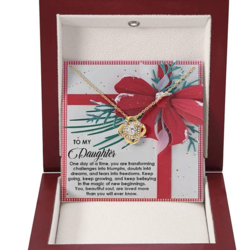 Gift for Daughter:Beautiful Soul-Love Knot