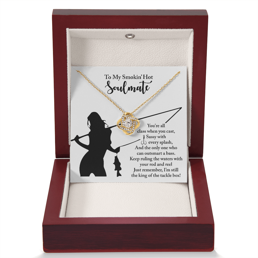 Soulmate:Ruling The Water-Love Knot Necklace