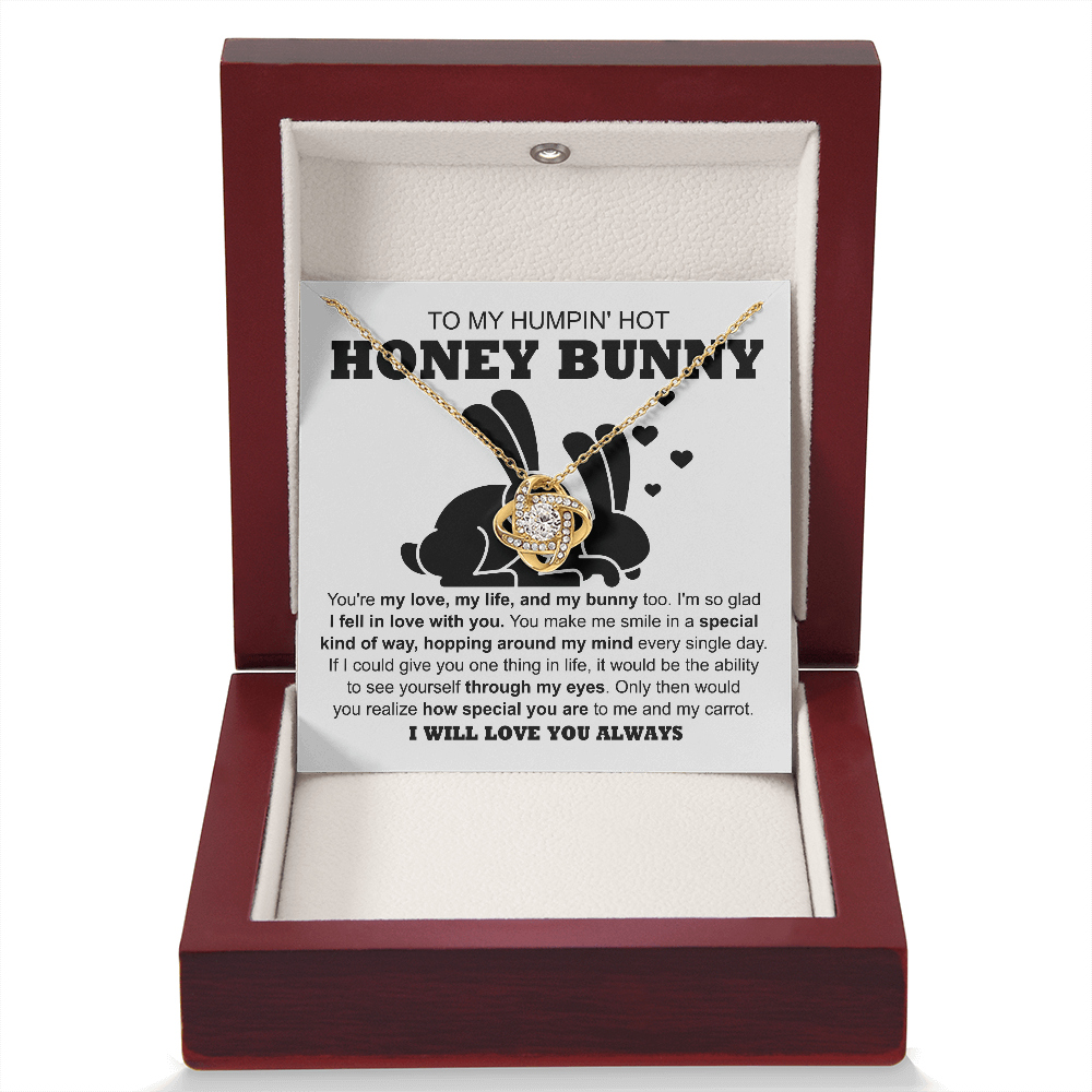 Soulmate-My Carrot-Love Knot Necklace