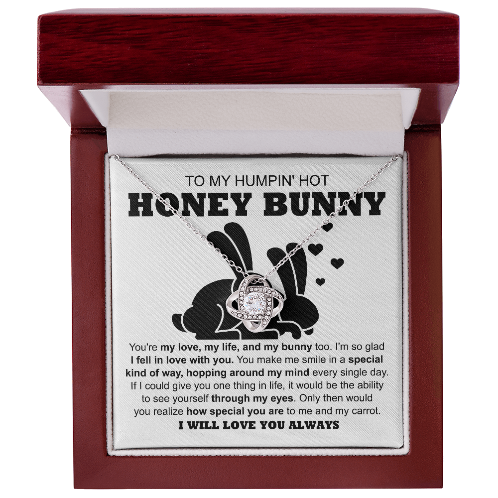 Soulmate-My Carrot-Love Knot Necklace