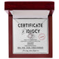 I'm Sorry-certificate of Idiocy-Love Knot Necklace