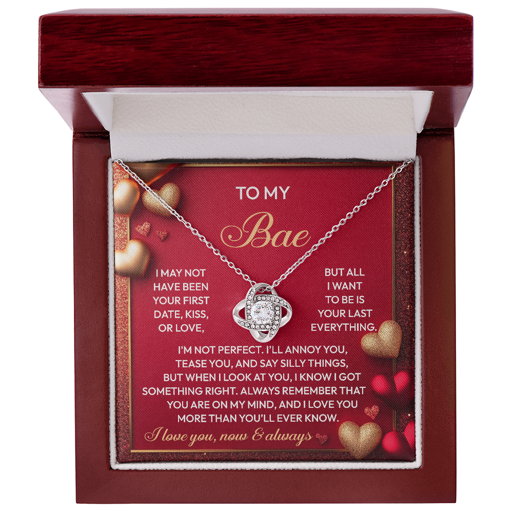 Soulmate-On my mind-Love Knot Necklace