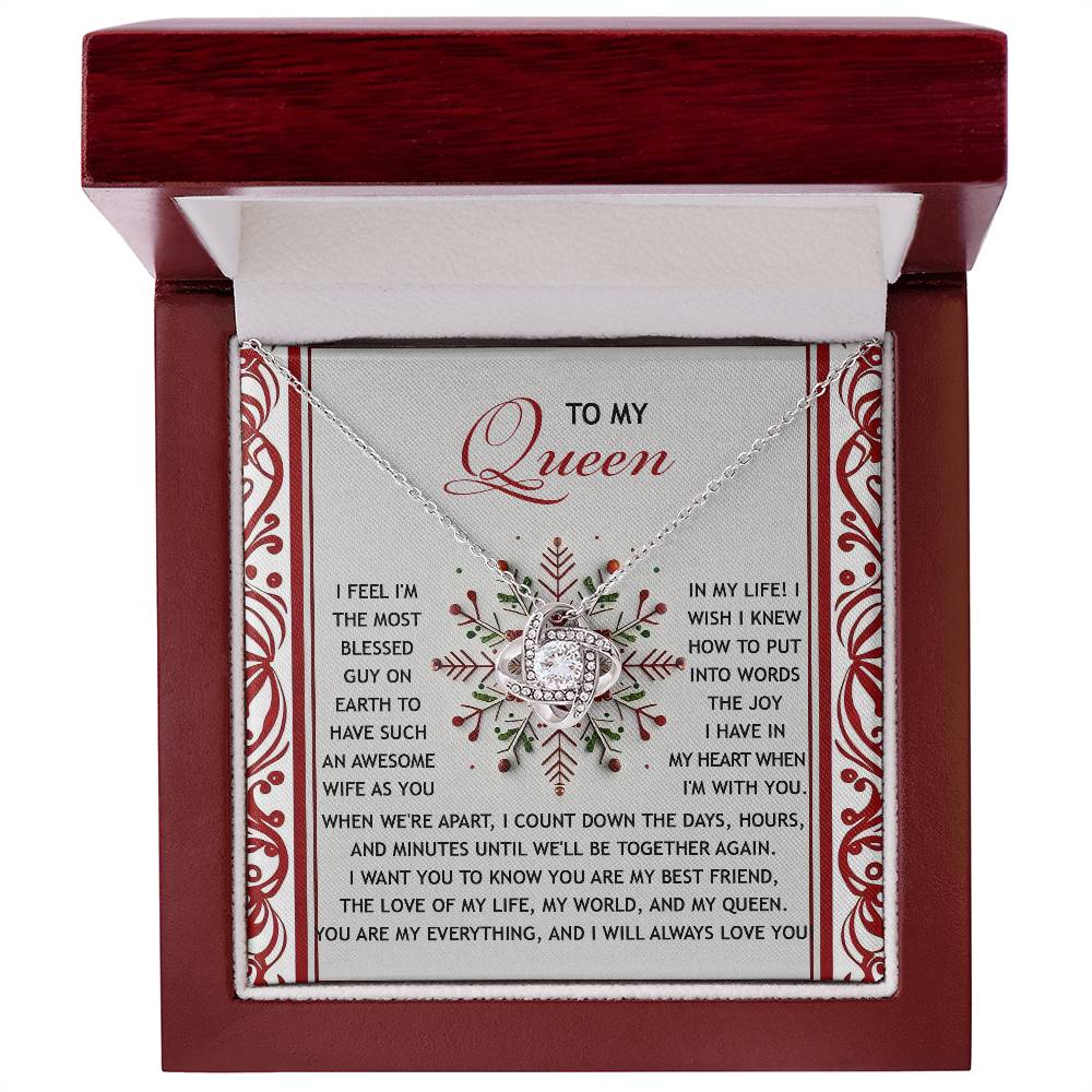 Soulmate-Together Again-Love Knot Necklace