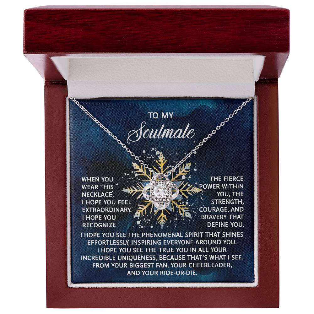 Soulmate-Phenomenal Spirit-Love Knot Necklace