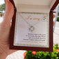 I'm Sorry-Another Chance-Love Knot Necklace