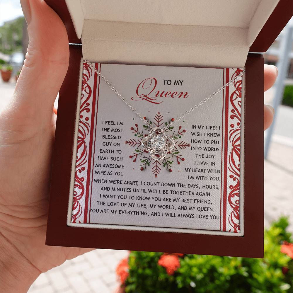 Soulmate-Together Again-Love Knot Necklace