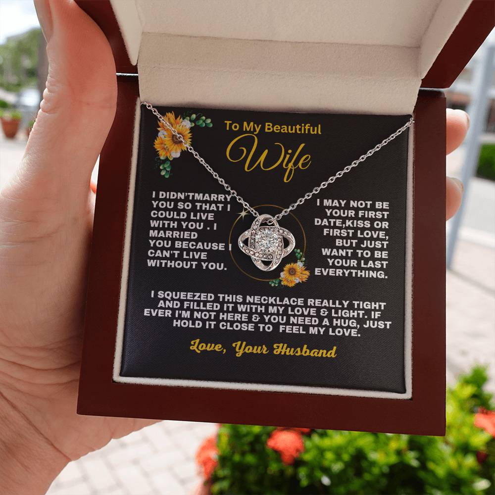 Gift For Wife with Sunflowers -Lk