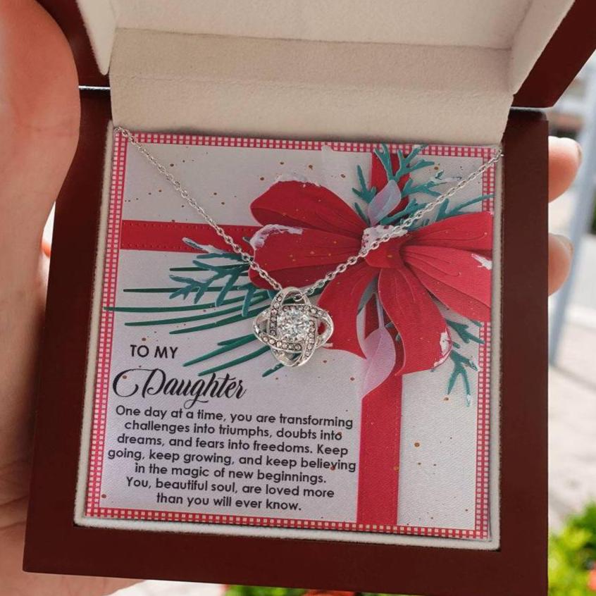 Gift for Daughter:Beautiful Soul-Love Knot