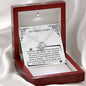 I'm Sorry-Angry With Me-Love Knot Necklace