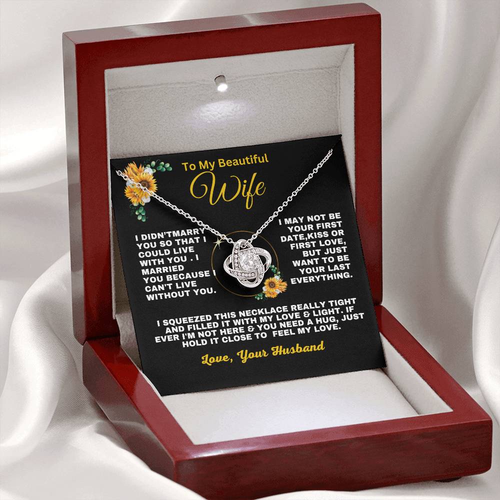 Gift For Wife with Sunflowers -Lk