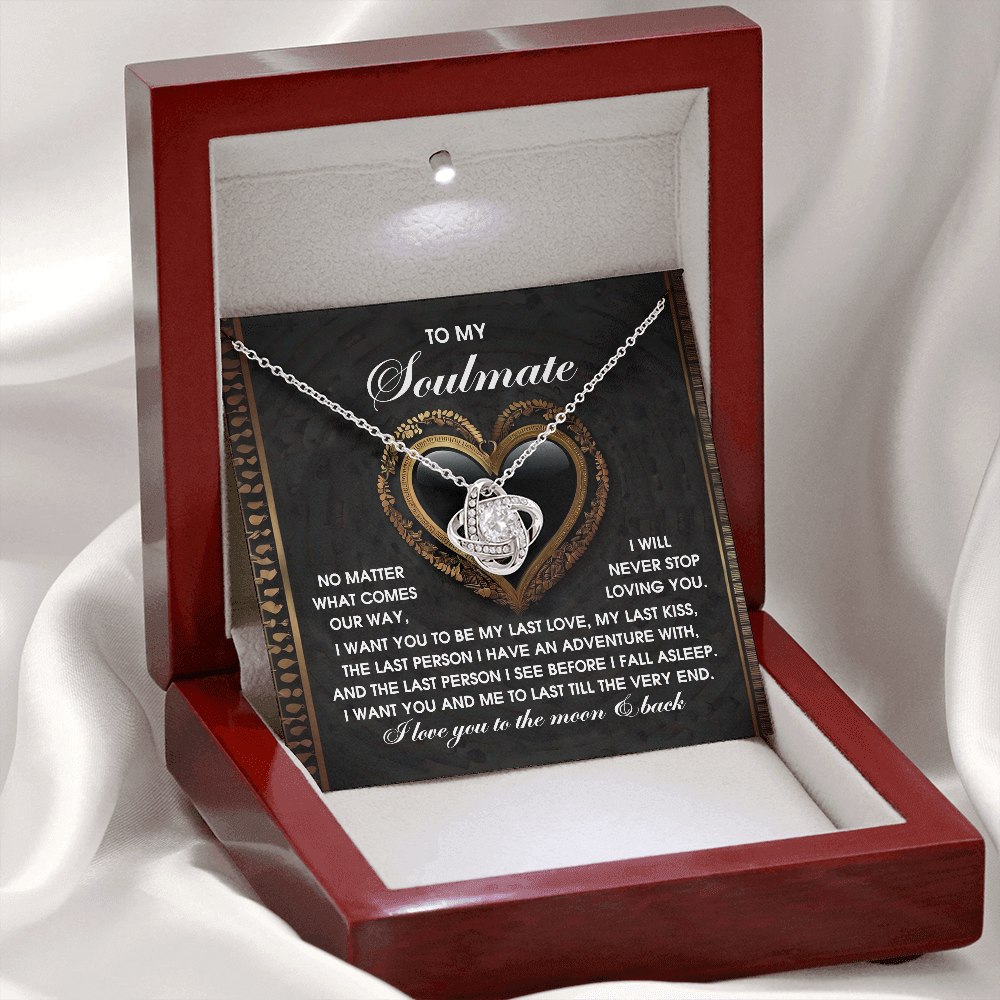 Soulmate: The Very End-Love Knot Necklace