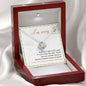 I'm Sorry-Another Chance-Love Knot Necklace