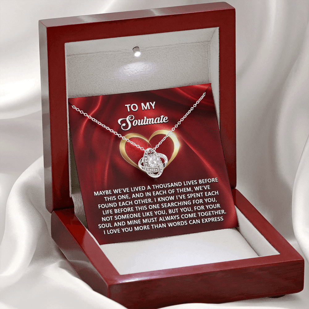 Soulmate:Your Soul-Love Knot Necklace