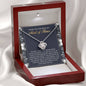 Maid of Honor-World to Me-Love Knot Necklace