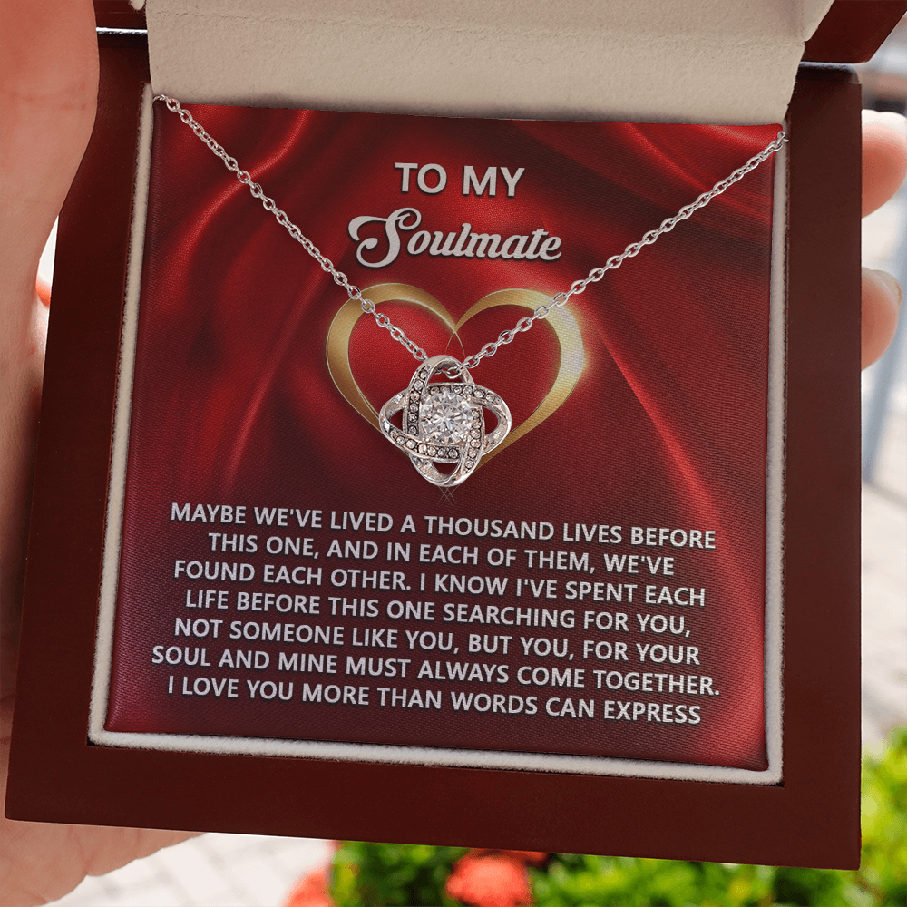 Soulmate:Your Soul-Love Knot Necklace