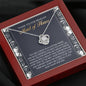 Maid of Honor-World to Me-Love Knot Necklace
