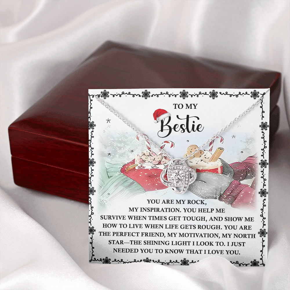 Best Friend-My North Star-Love Knot Necklace