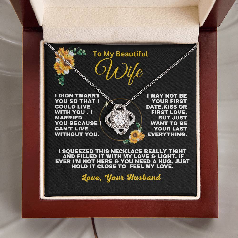 Gift For Wife with Sunflowers -Lk