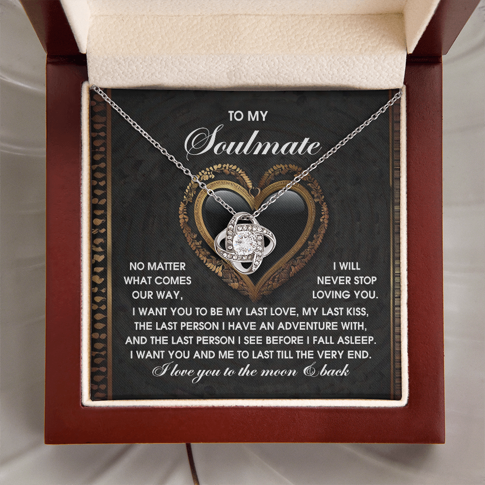 Soulmate: The Very End-Love Knot Necklace