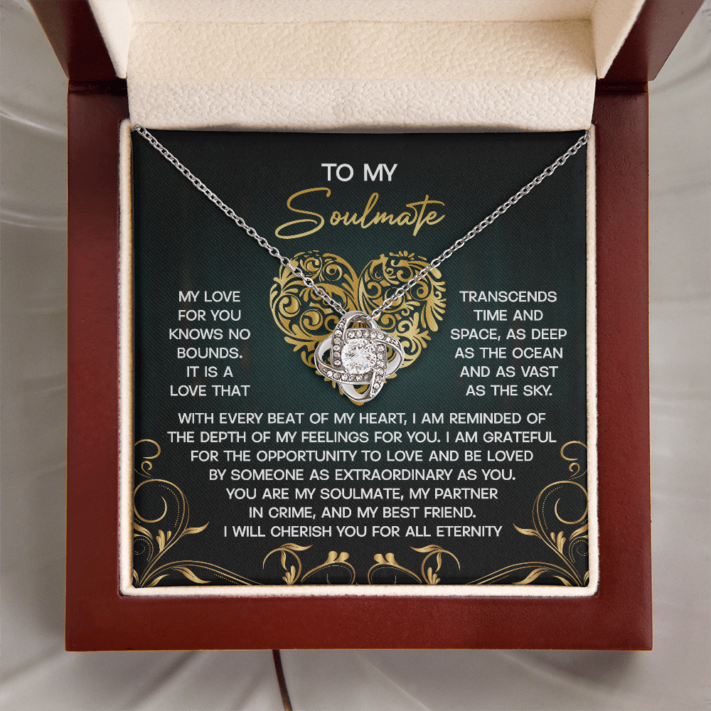 Soulmate: The Sky-Love Knot Necklace