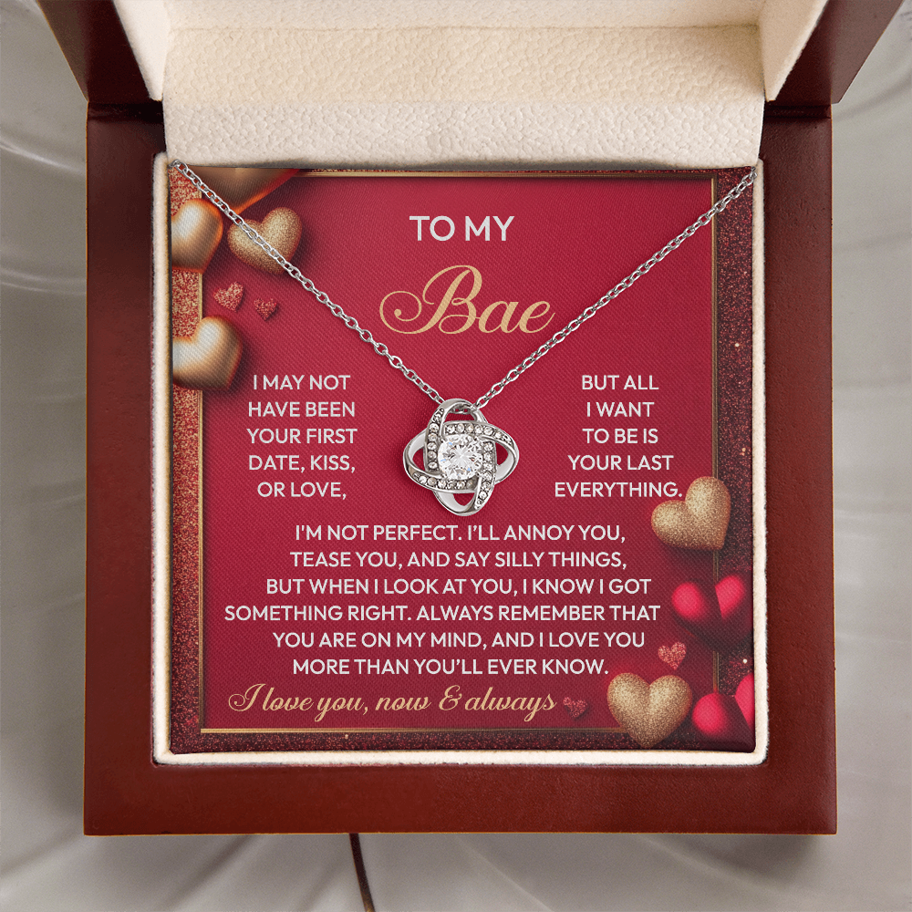 Soulmate-On my mind-Love Knot Necklace