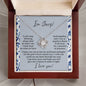 I'm Sorry-Through My Eyes-Love Knot Necklace