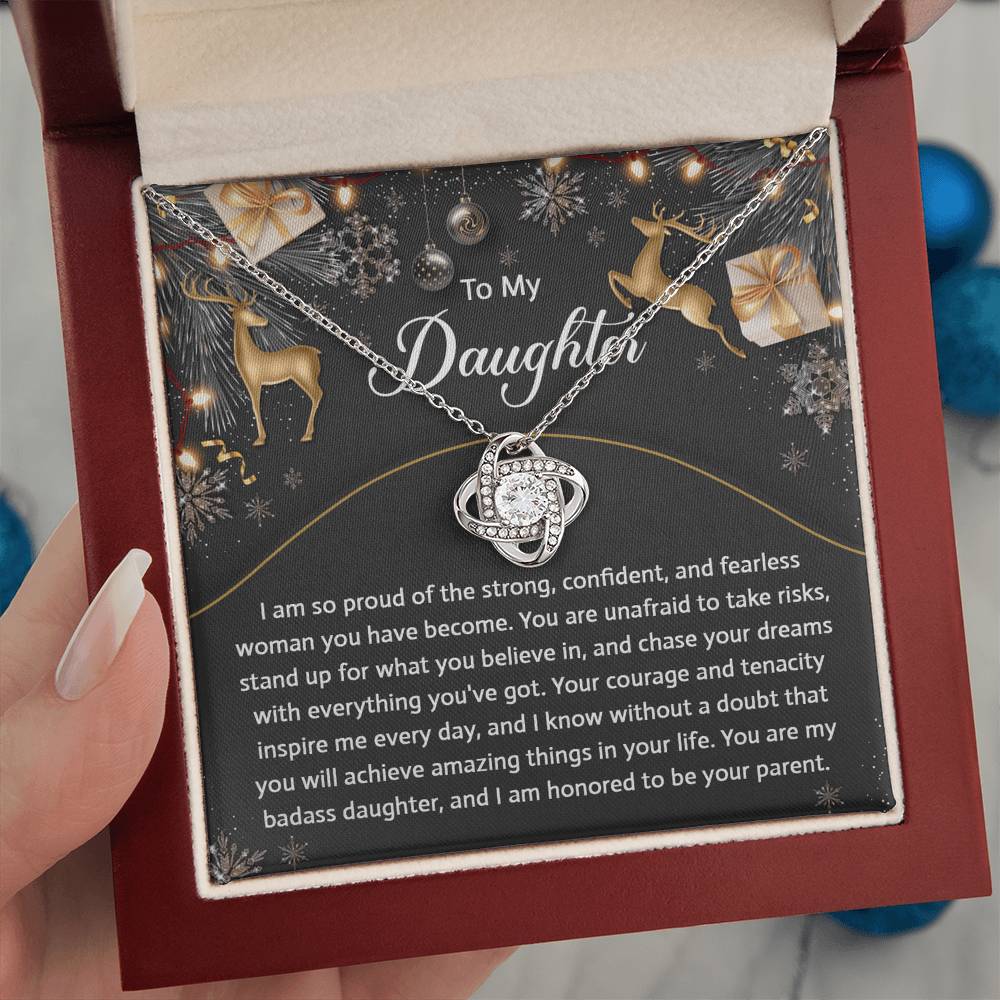 Gift for Daughter:Amazing Things-Love Knot