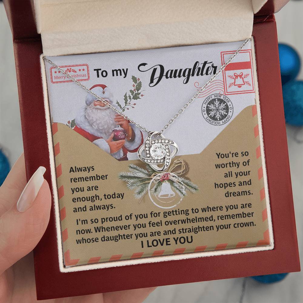 Gift for Daughter:All Your Hopes-Love Knot