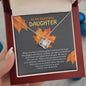 Gift For Daughter-To Their Hearts-Love Knot Necklace