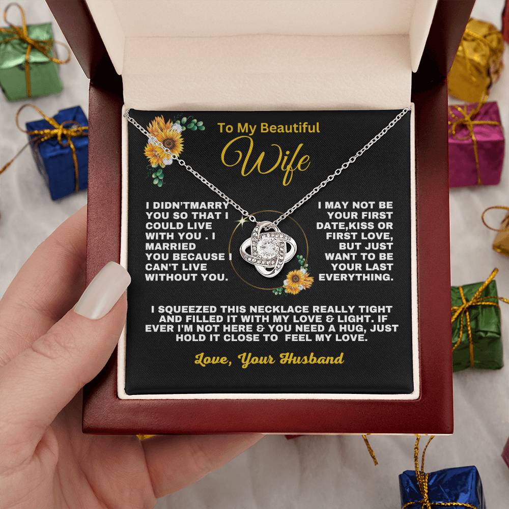 Gift For Wife with Sunflowers -Lk