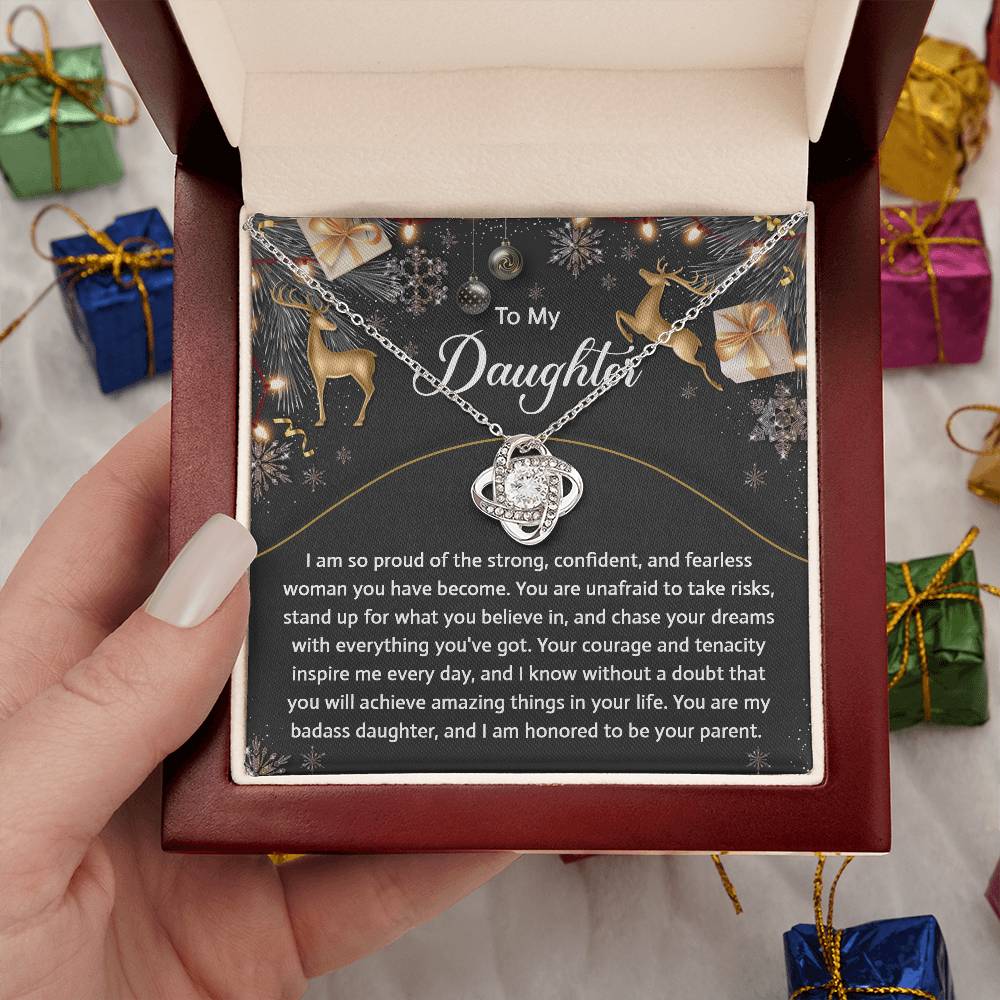 Gift for Daughter:Amazing Things-Love Knot