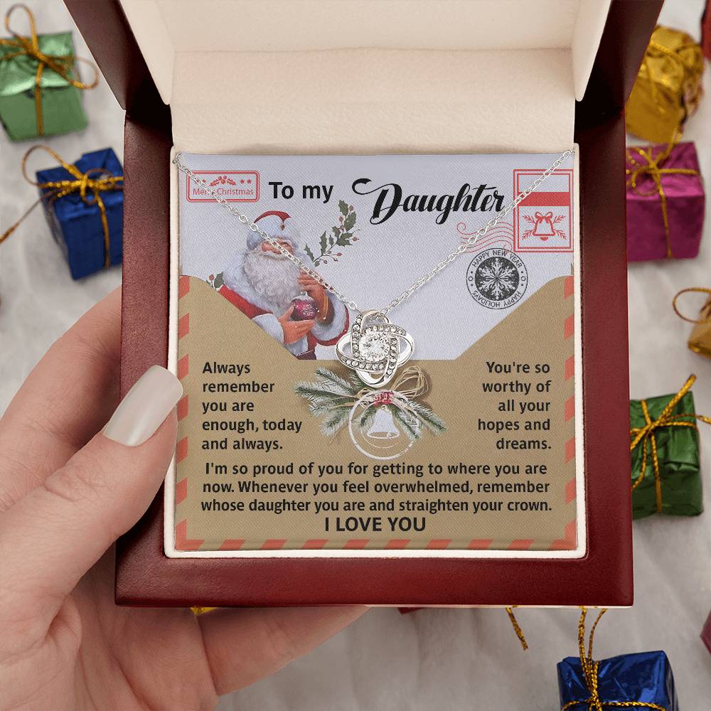 Gift for Daughter:All Your Hopes-Love Knot