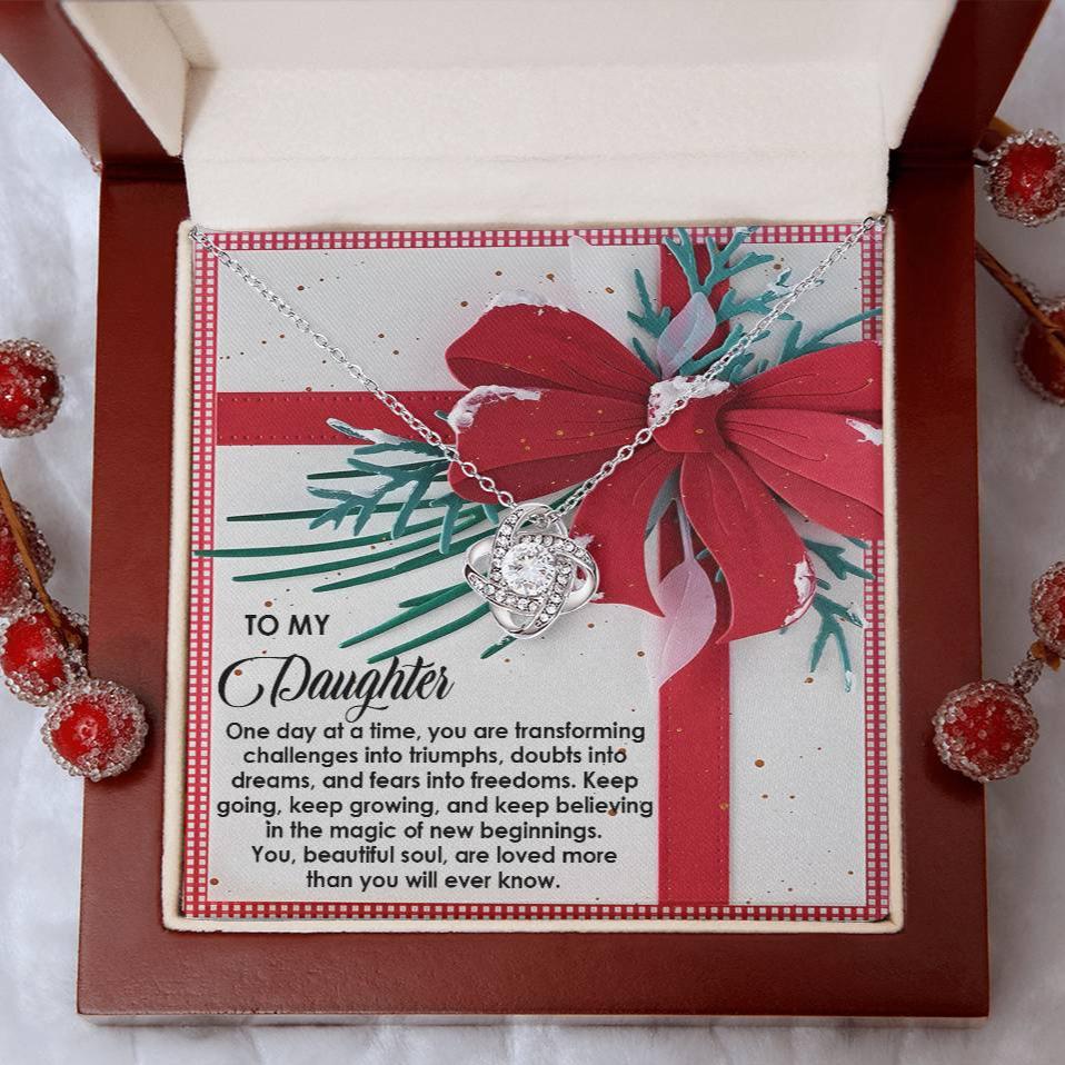 Gift for Daughter:Beautiful Soul-Love Knot