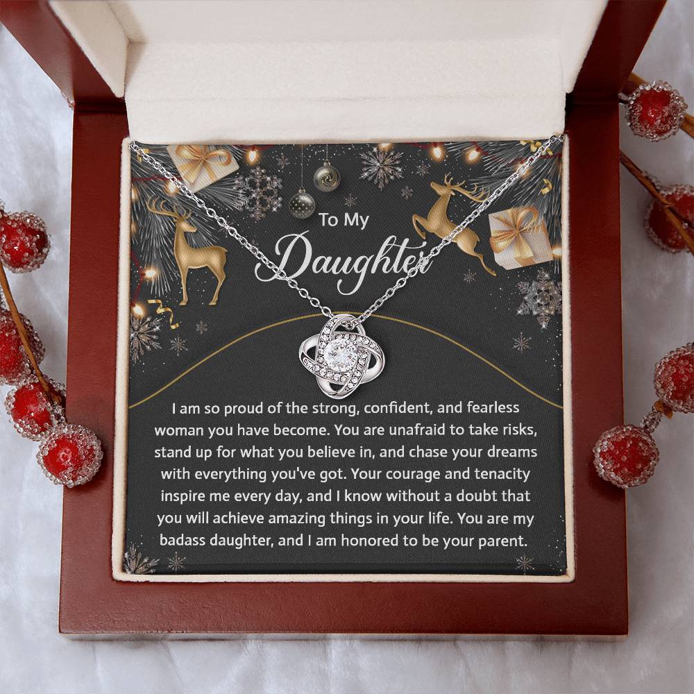 Gift for Daughter:Amazing Things-Love Knot